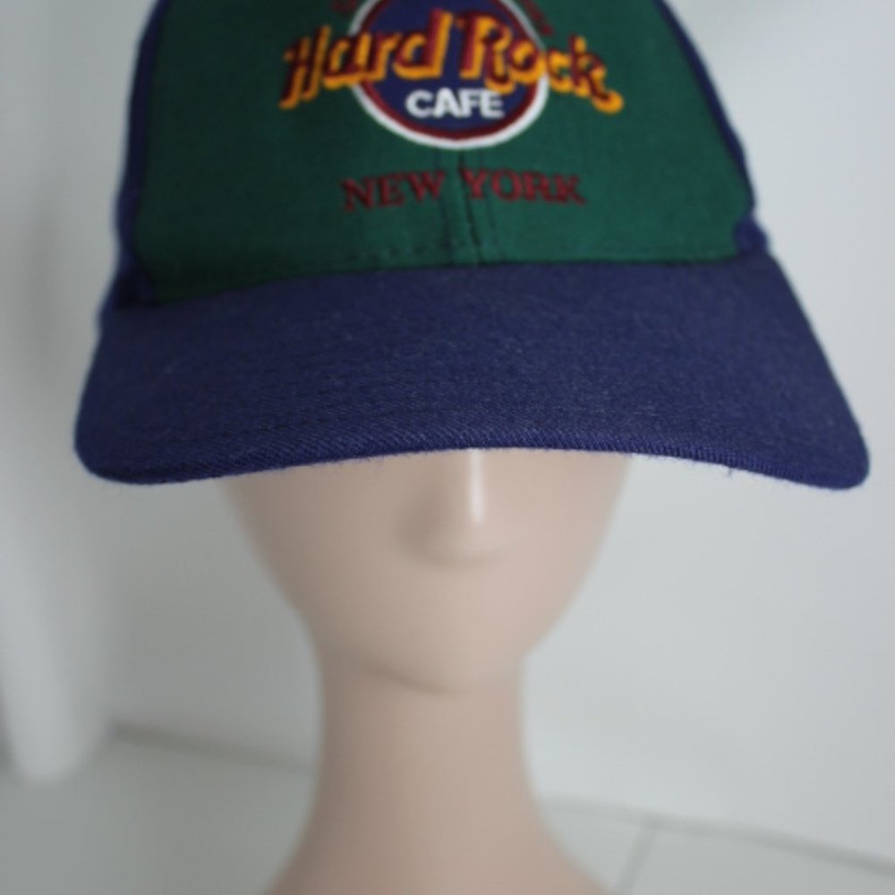 Vintage 80s HARD ROCK Cafe NY Ball Cap - Save The Planet LIKE NEW - Picture 4 of 8